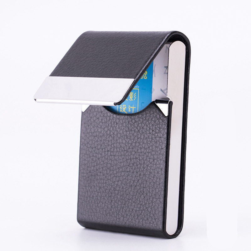 1 PC Business Card Holder Case - Card Top Loader avaliação e preço