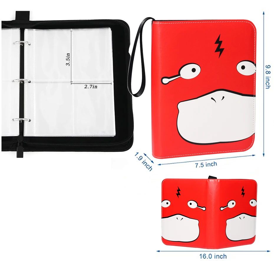 *New 400Pcs Card Album Binder  - Pokemon Binder Card avaliação e preço