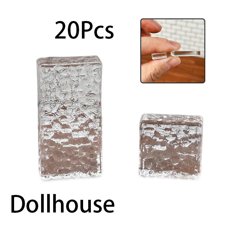 20Pcs Dollhouse Mini Crystal C - Building Block Mini avaliação e preço