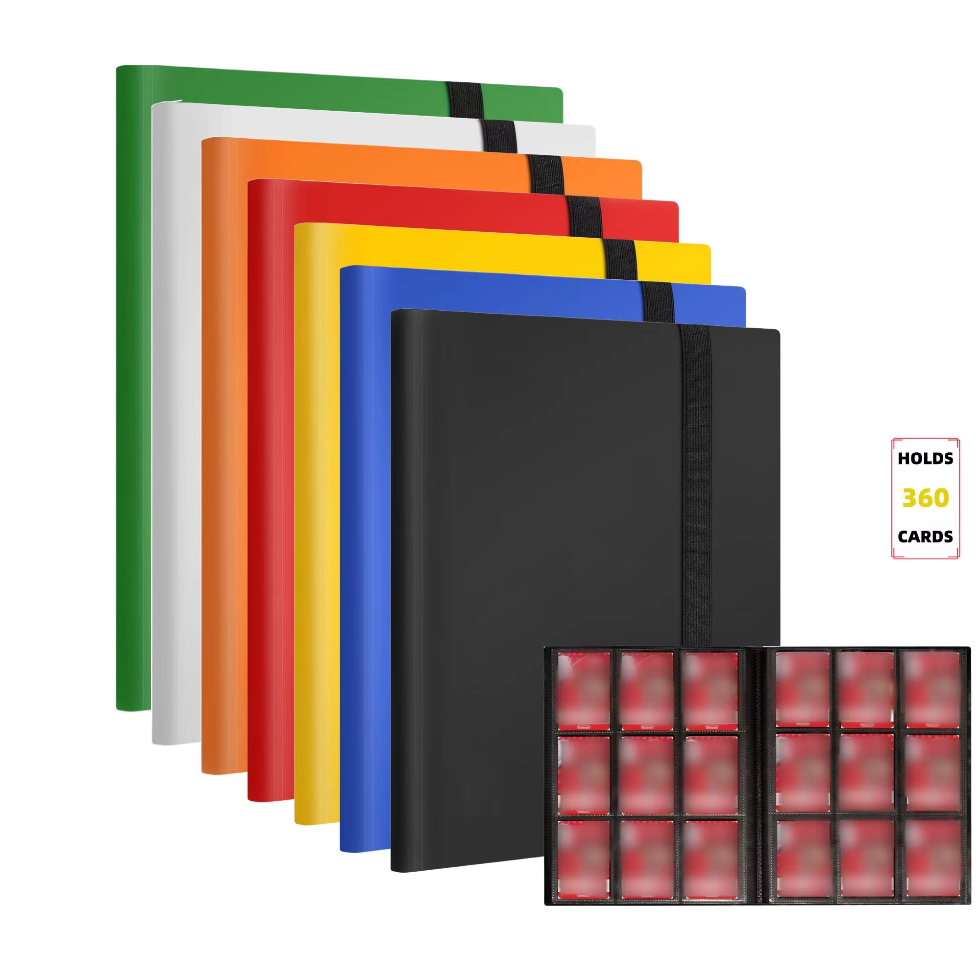 Large-capacity Binder 9 Pocket - Trading Card Binder avaliação e preço