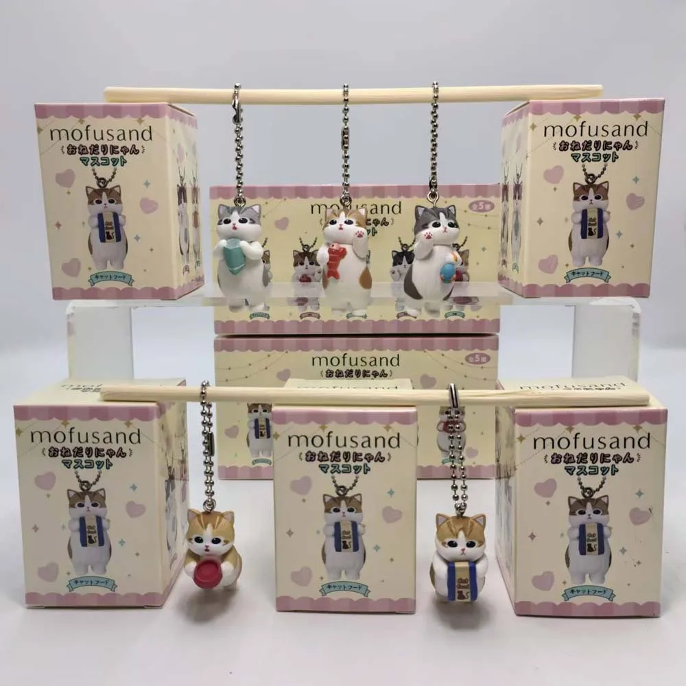 Mofusand Kawaii Cat Keychain B - Action Figure Stand avaliação e preço