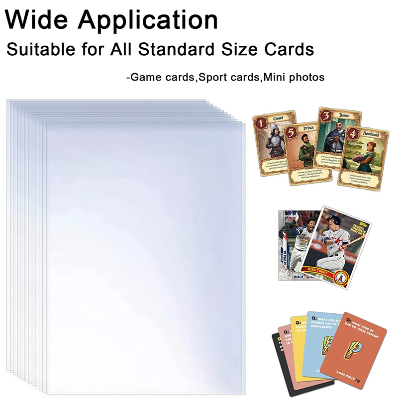 100-300pcs Card Sleeves Hard S - Card Penny Sleeve avaliação e preço