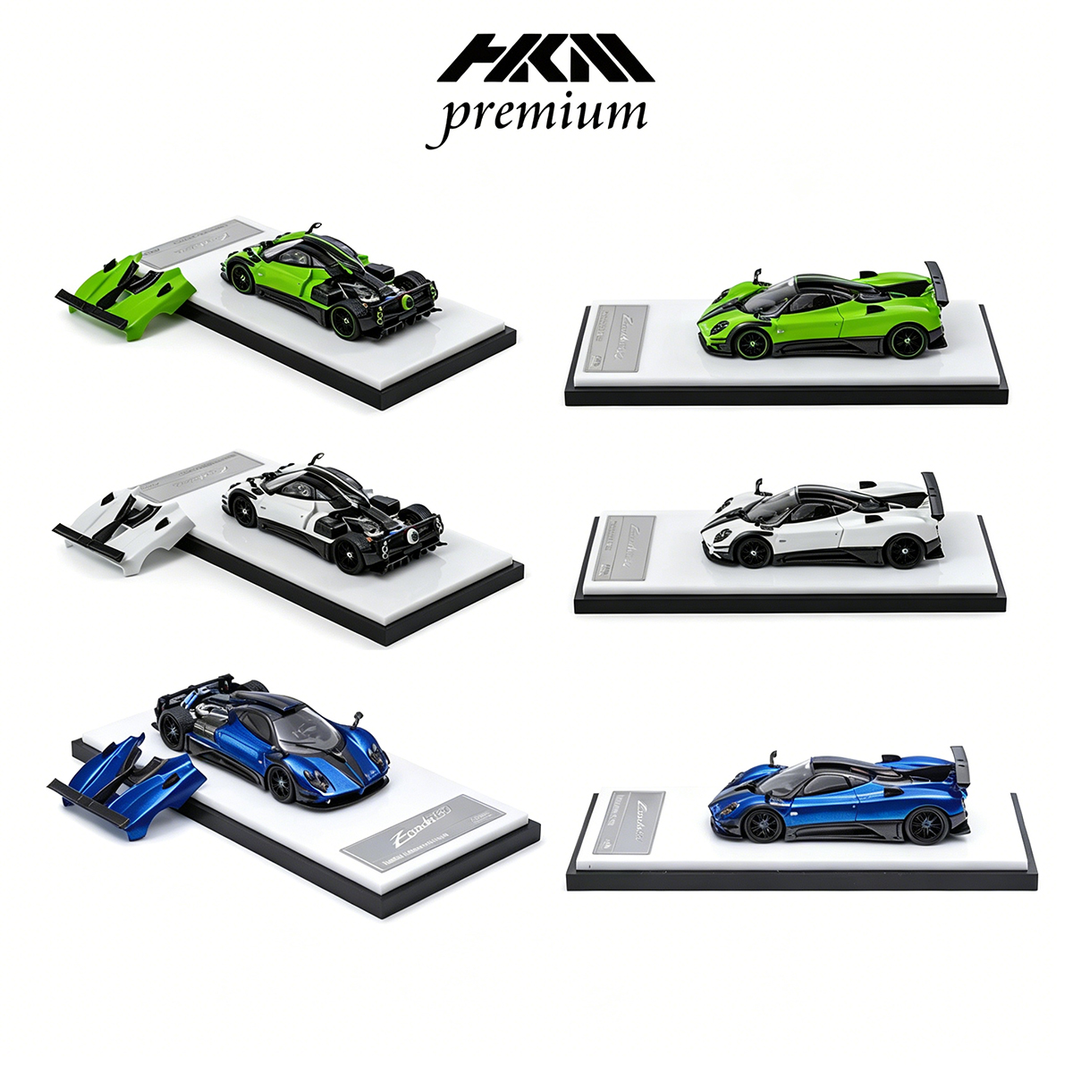 HKM Premium 1:64 Pagani Zonda  - Die Cast Car 1 64 avaliação e preço