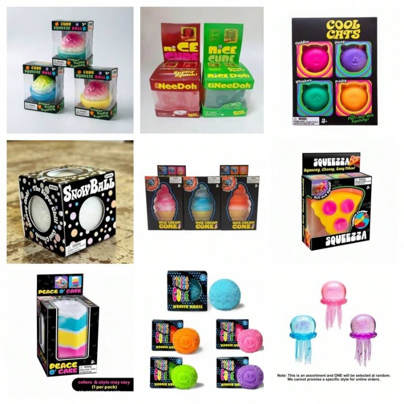 Cute Food & Ocean Squishy Blin - Mystery Box Blind Bag avaliação e preço