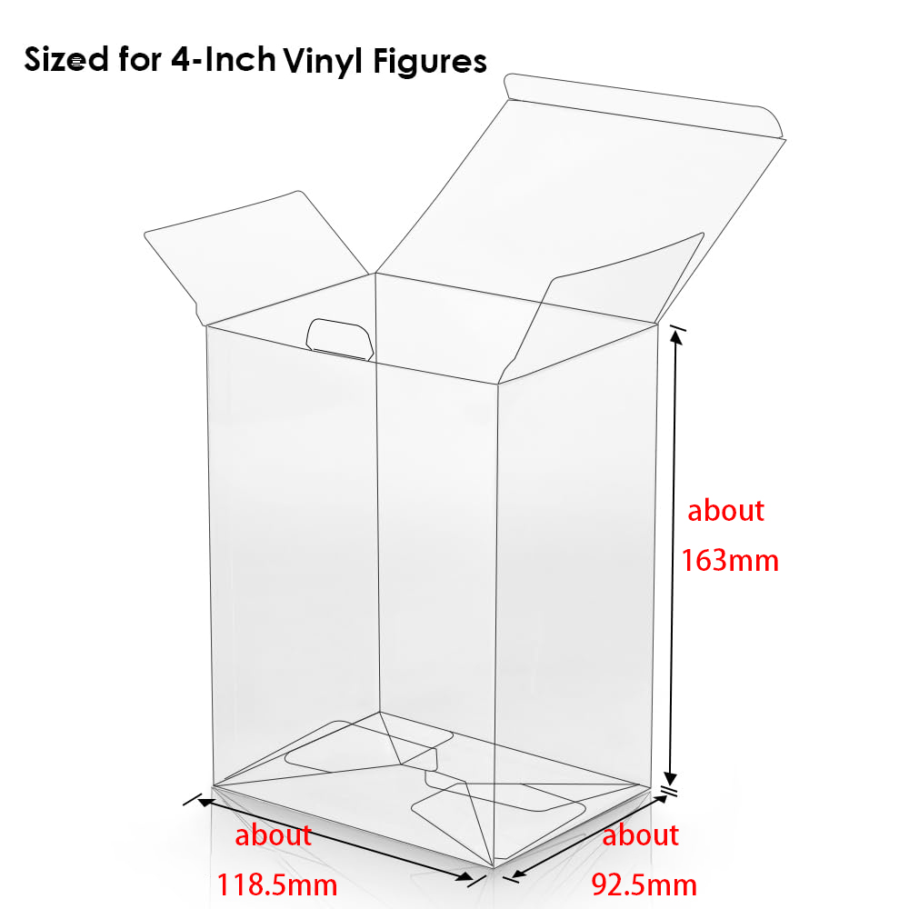 4 inch Clear Protectors Case F - Funko Pop Protector avaliação e preço