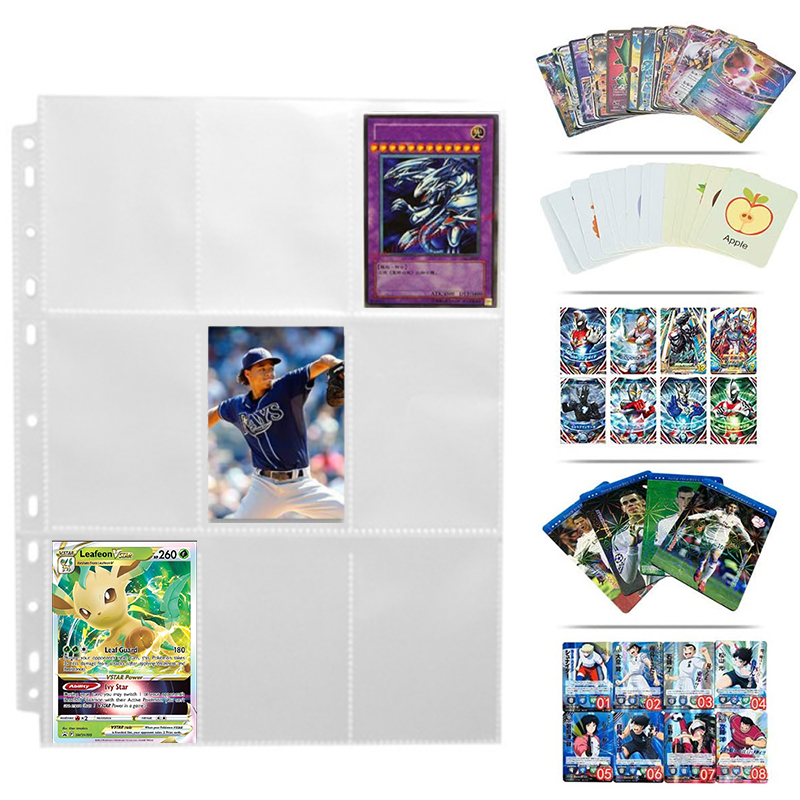 50pcs 9 Pocket Trading Gaming  - Trading Card Binder avaliação e preço