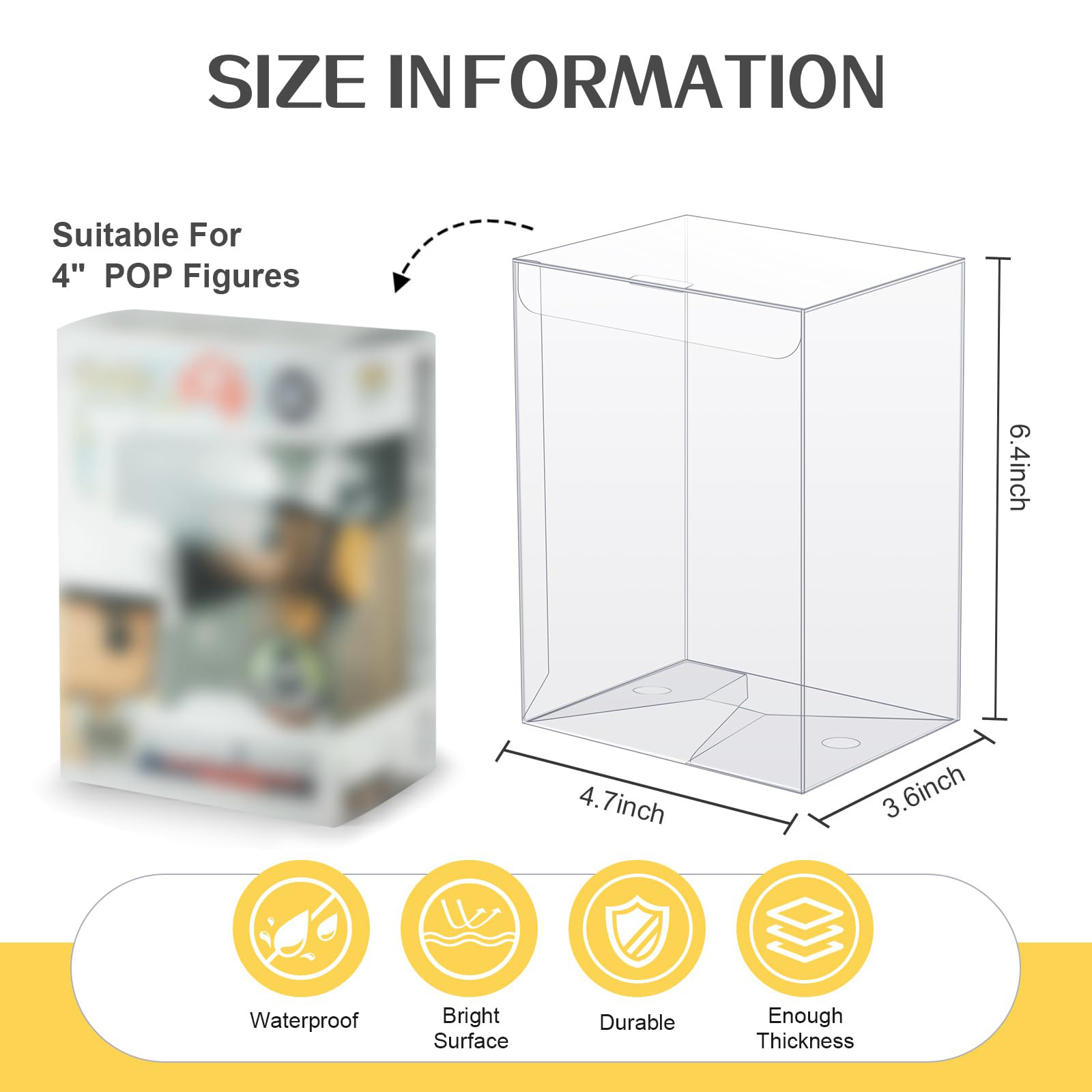 Protectors Case Compatible wit - Funko Pop Protector avaliação e preço