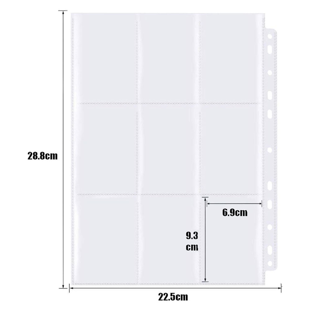90 pockets trading card sleeve - Trading Card Binder avaliação e preço