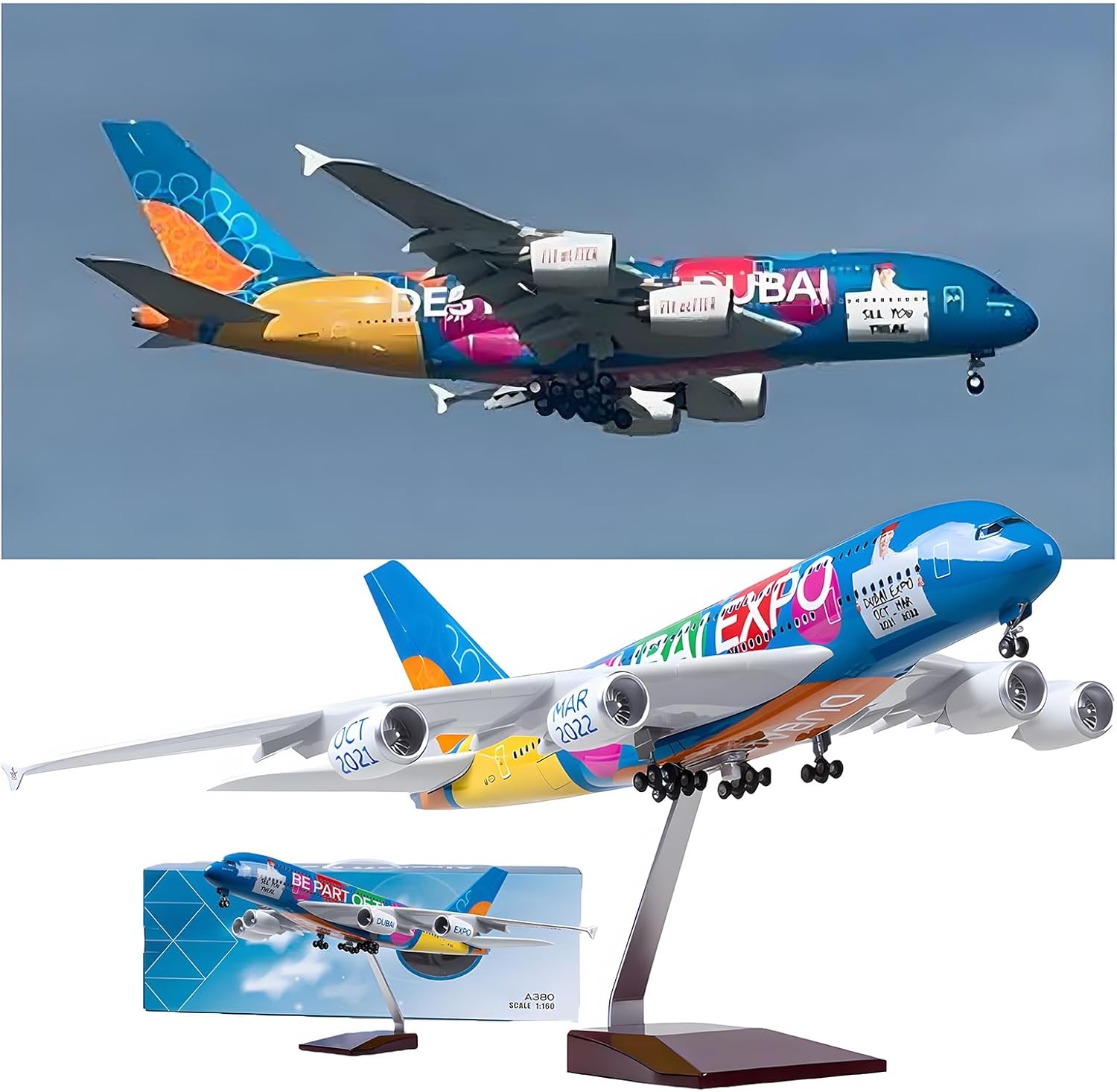 1:160 Scale Large Child Toy Ai - Model Airplane Plastic avaliação e preço