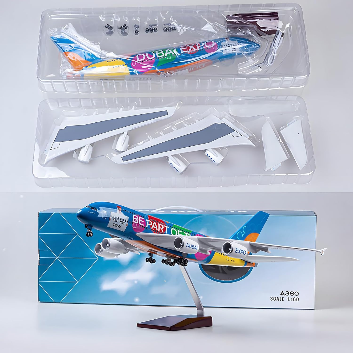 1:160 Scale Large Child Toy Ai - Model Airplane Plastic avaliação e preço