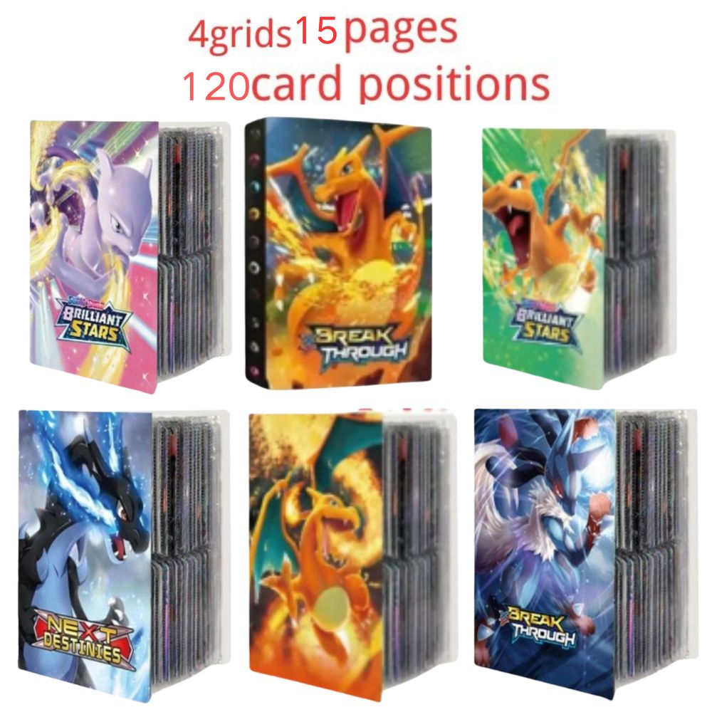 2027 New POKEMONES Cards Album - Pokemon Binder Card avaliação e preço