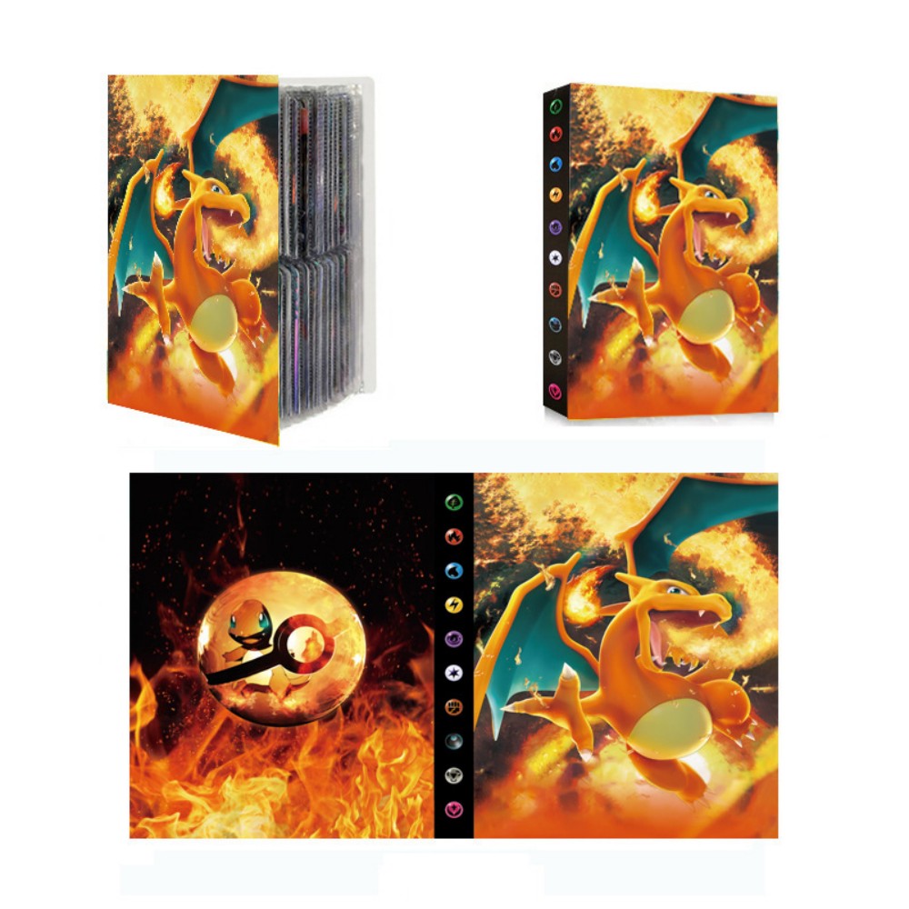 2027 New POKEMONES Cards Album - Pokemon Binder Card avaliação e preço