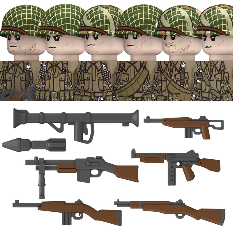 WW2 US 101st Airborne Division - Lego Minifigure Holder avaliação e preço