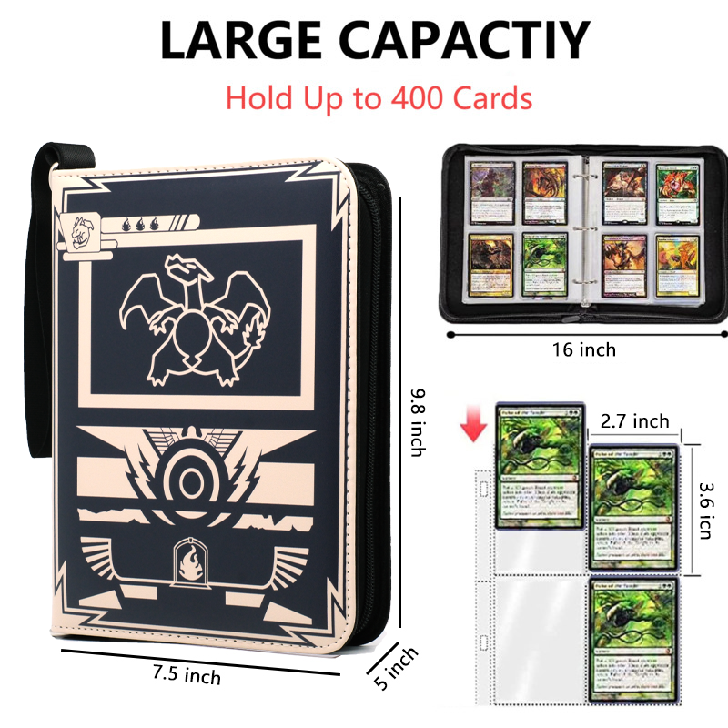 400PCS Card Album Binder Sleev - Trading Card Binder avaliação e preço
