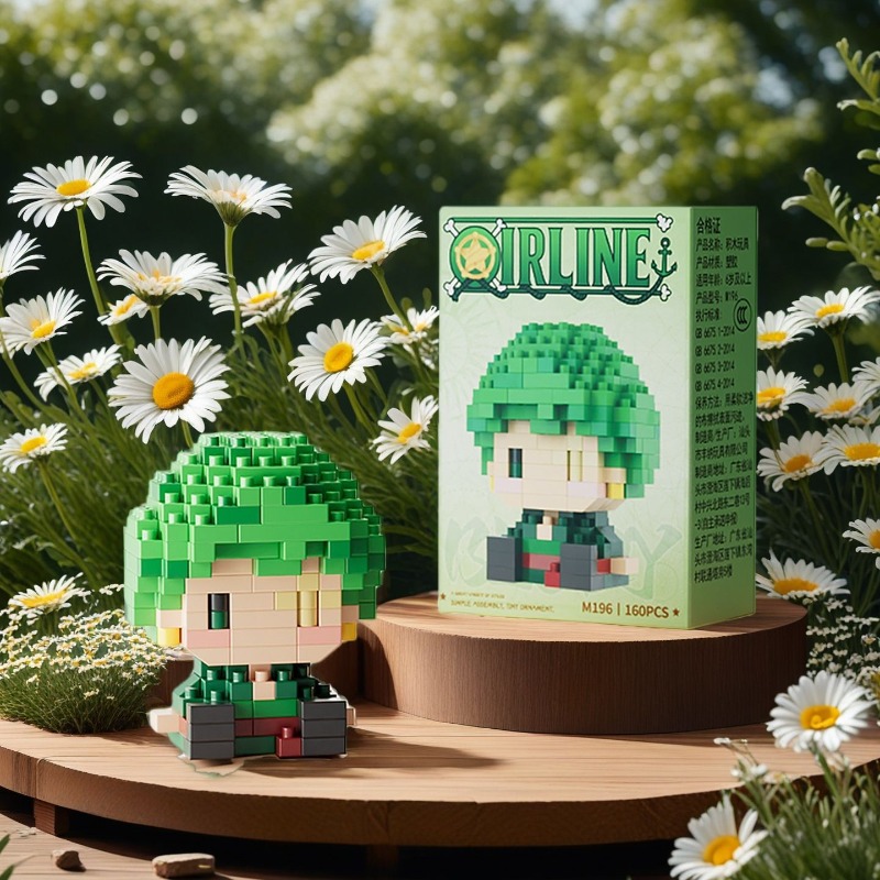 New ONE PIECE Sun God Nika Luf - Building Block Mini avaliação e preço
