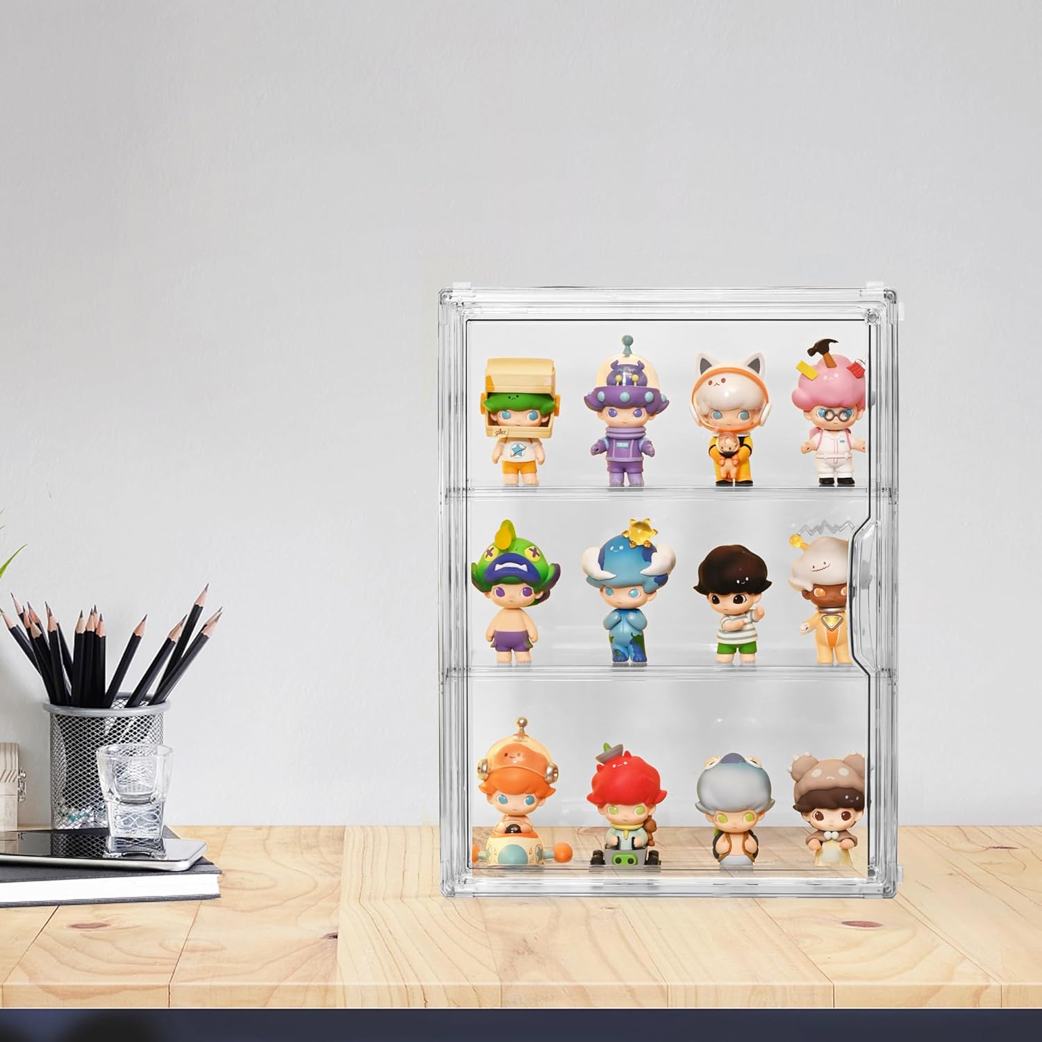 3-Tier Acrylic Display Case fo - Display Case Acrylic avaliação e preço