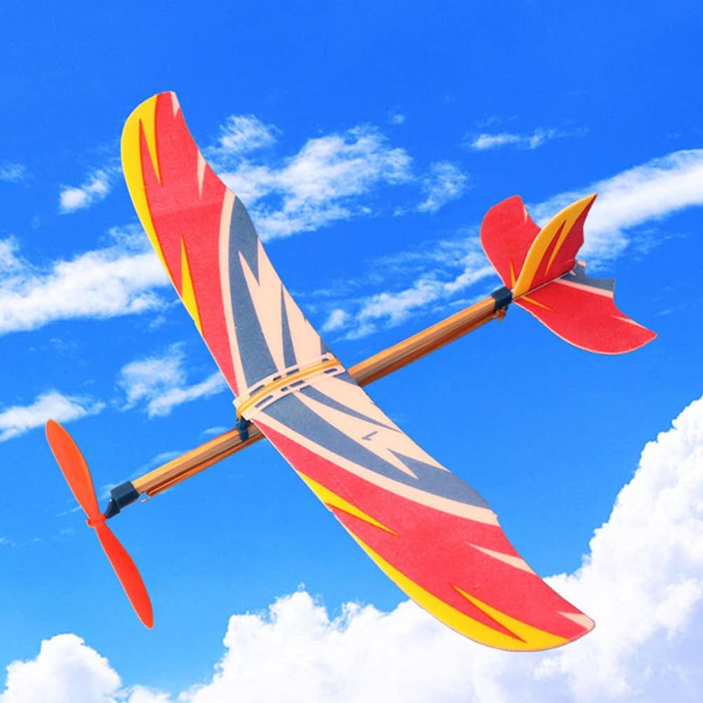 5/10Pcs Rubber Band Powered Ai - Model Airplane Plastic avaliação e preço