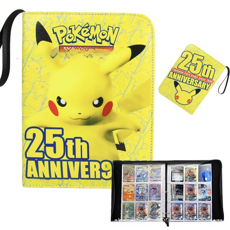 Pokemon Card Binder 400Pcs PU  - Pokemon Binder Card avaliação e preço