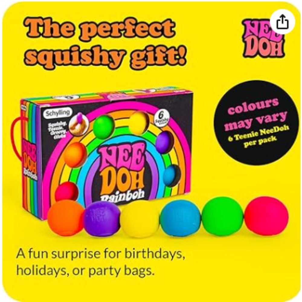 New Schylling Needoh Rainbow T - Mystery Box Blind Bag avaliação e preço