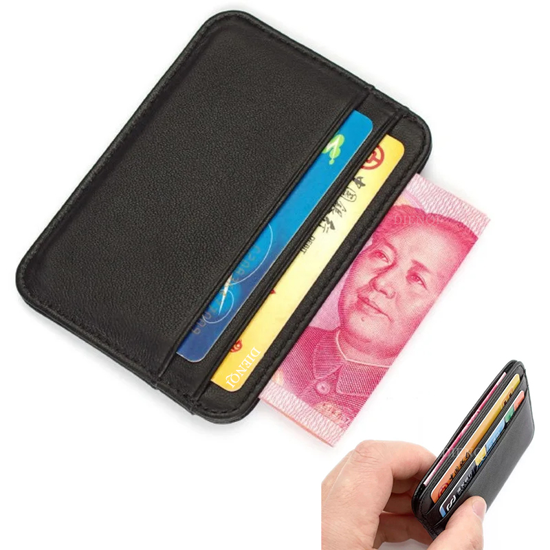 Genuine Leather Visit Card Hol - Card Top Loader avaliação e preço