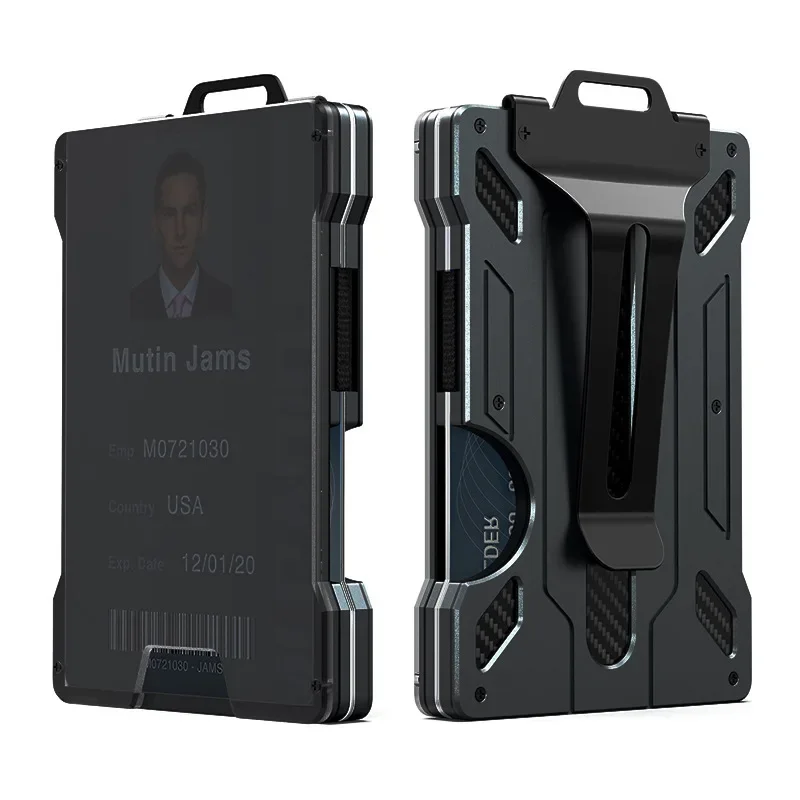 Rfid Business Card Holder Carb - Card Top Loader avaliação e preço