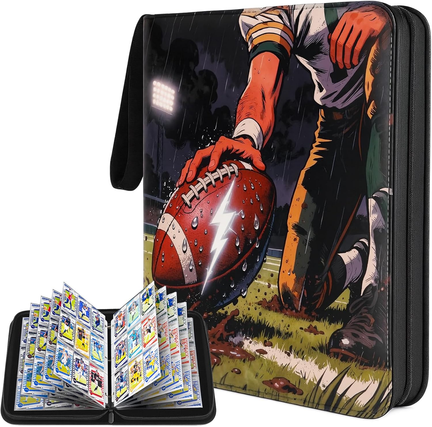 Football Card Binder 9-Pocket  - Trading Card Binder avaliação e preço