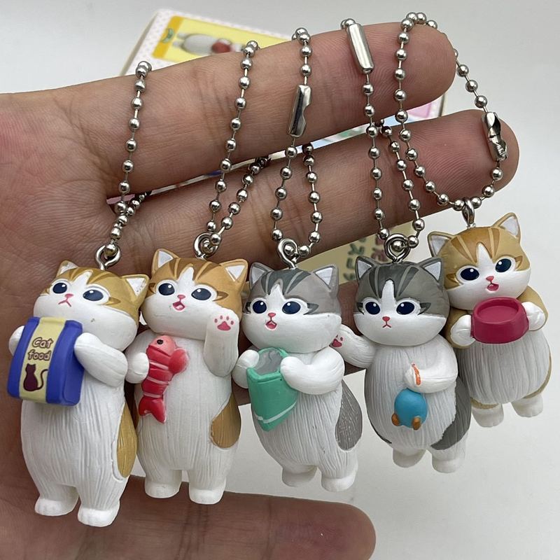 Mofusand Kawaii Cat Keychain B - Action Figure Stand avaliação e preço