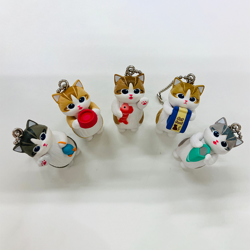 Mofusand Kawaii Cat Keychain B - Action Figure Stand avaliação e preço