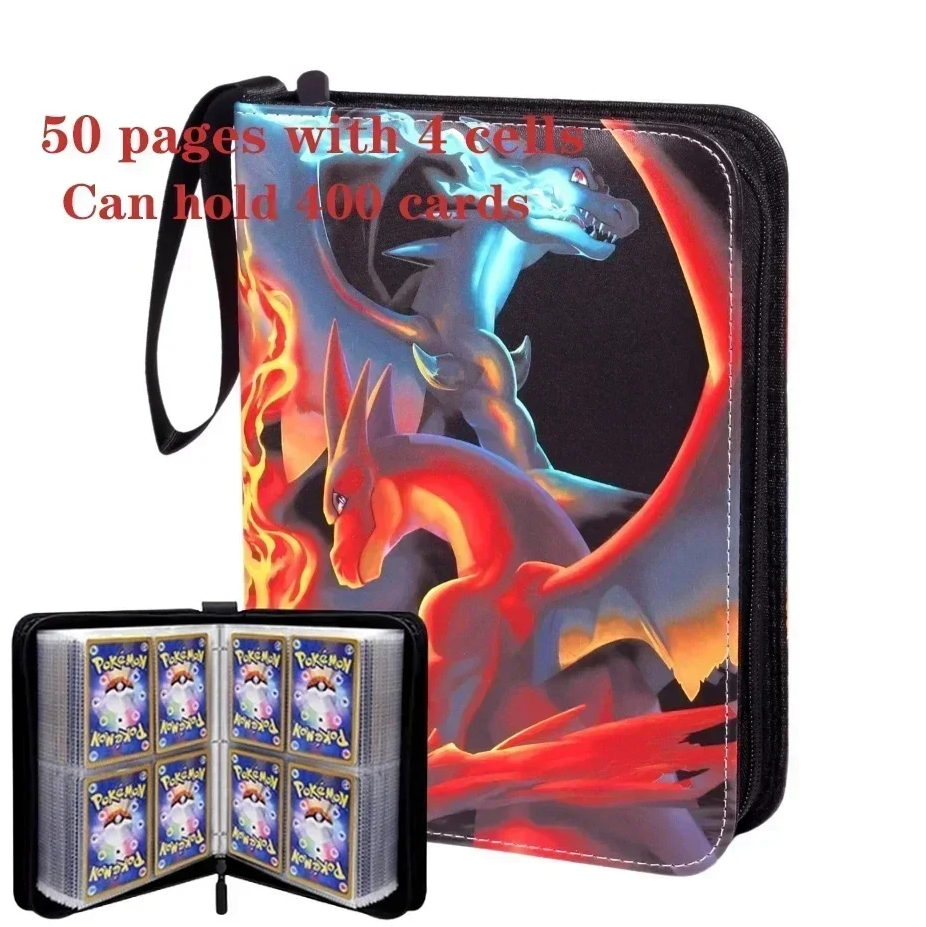 @# Pokemone Card Album PU Zipp - Pokemon Binder Card avaliação e preço