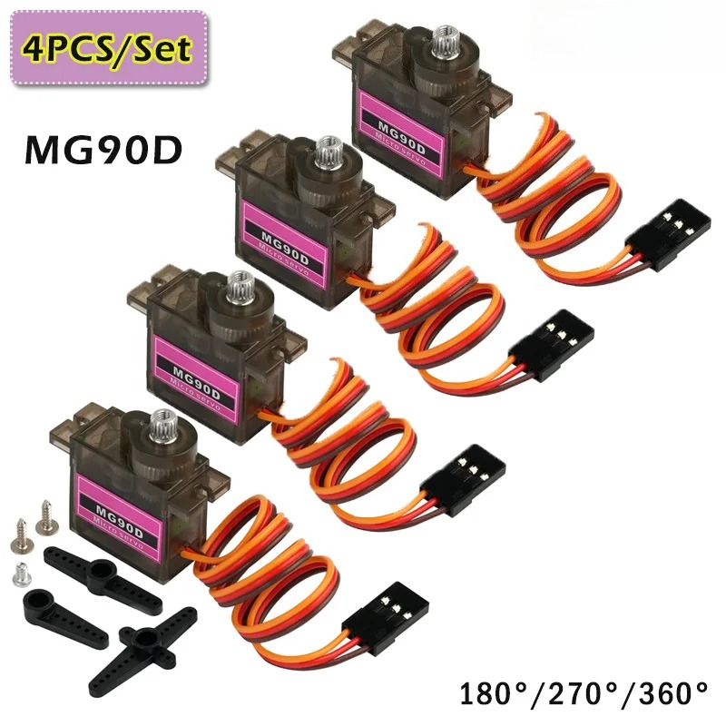 4CPS/Set 9g MG90D Micro Digita - Model Airplane Plastic avaliação e preço