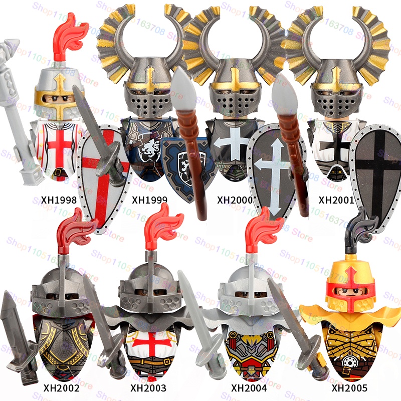 G0128 Moc Medieval Roman Centu - Lego Minifigure Holder avaliação e preço