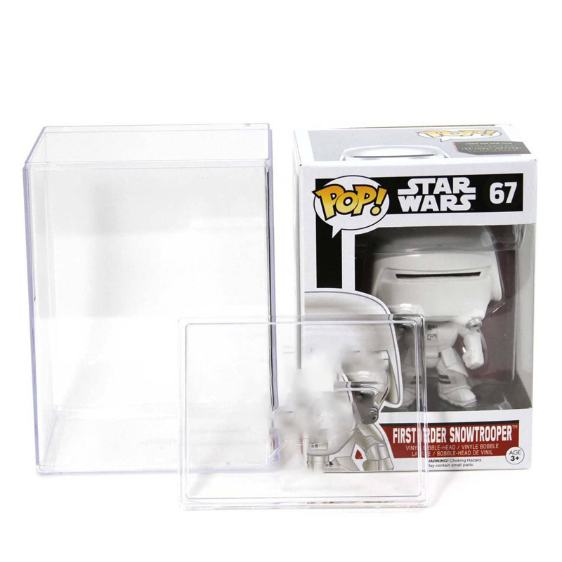Clear Acrylic Pop Protector Ca - Funko Pop Protector avaliação e preço