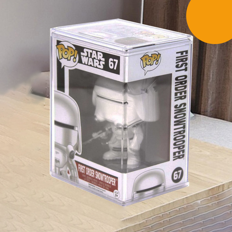 Clear Acrylic Pop Protector Ca - Funko Pop Protector avaliação e preço