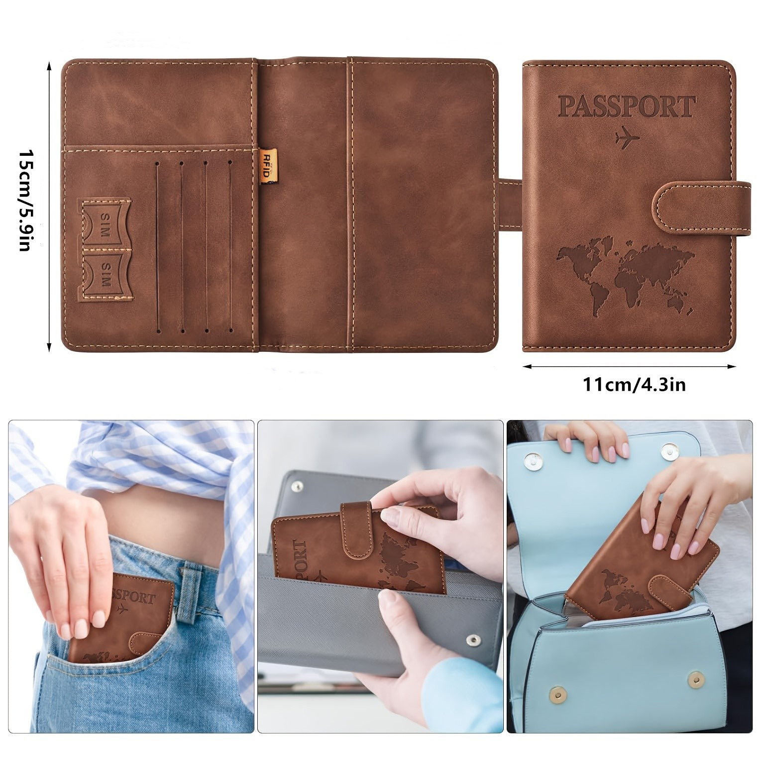 Passport Holder, Passport Cove - Card Top Loader avaliação e preço