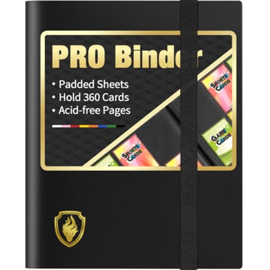 Heavy Duty Card Binder, 9 Pock - Trading Card Binder avaliação e preço