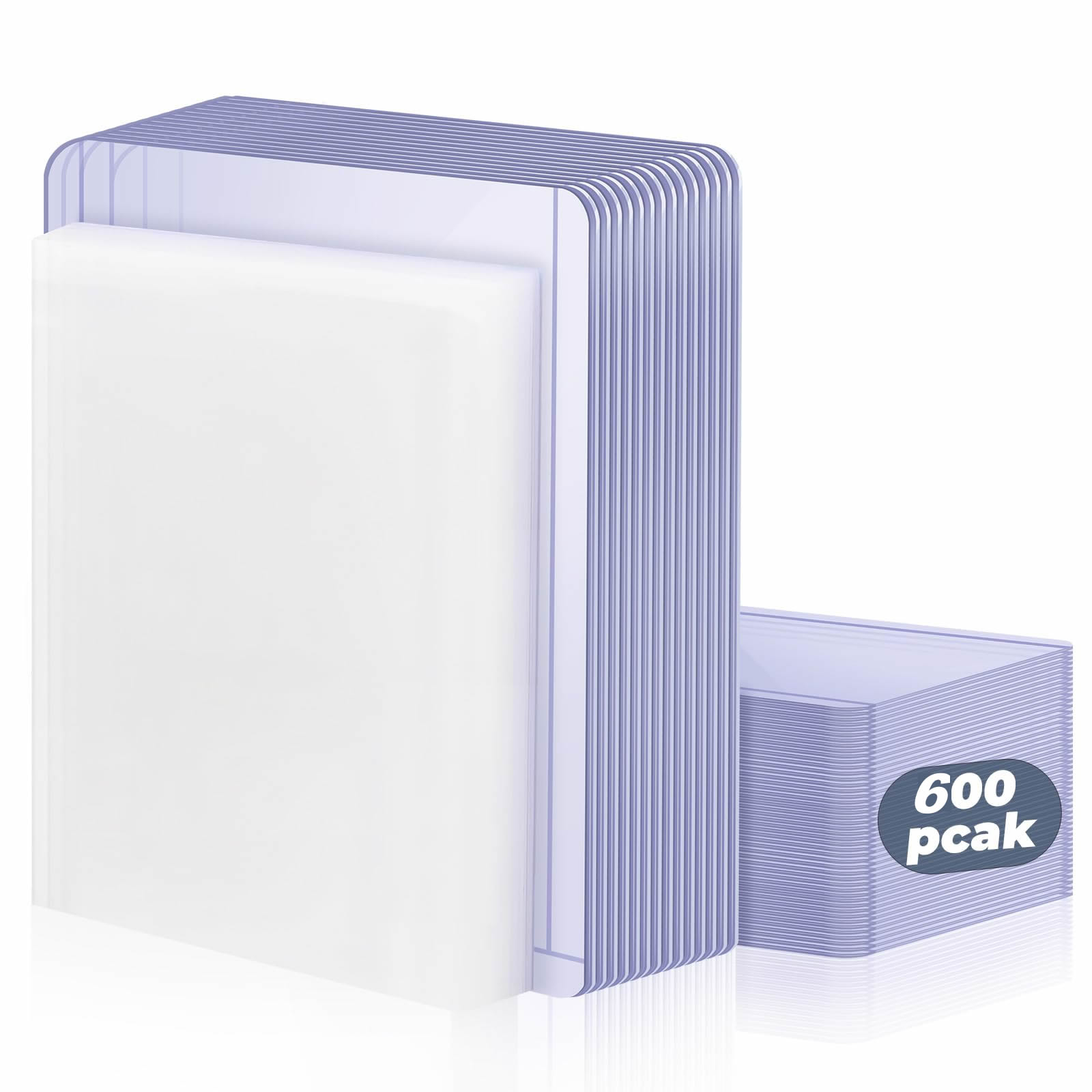 100-600pcs Card Sleeves Hard S - Pokemon Binder Card avaliação e preço