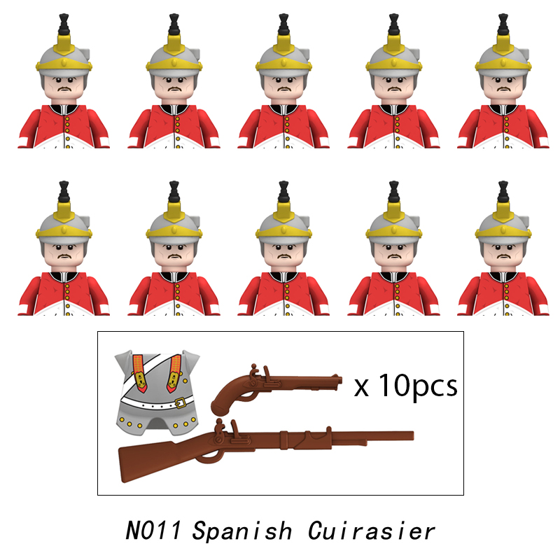 10pcs Napoleonic Wars Military - Lego Minifigure Holder avaliação e preço