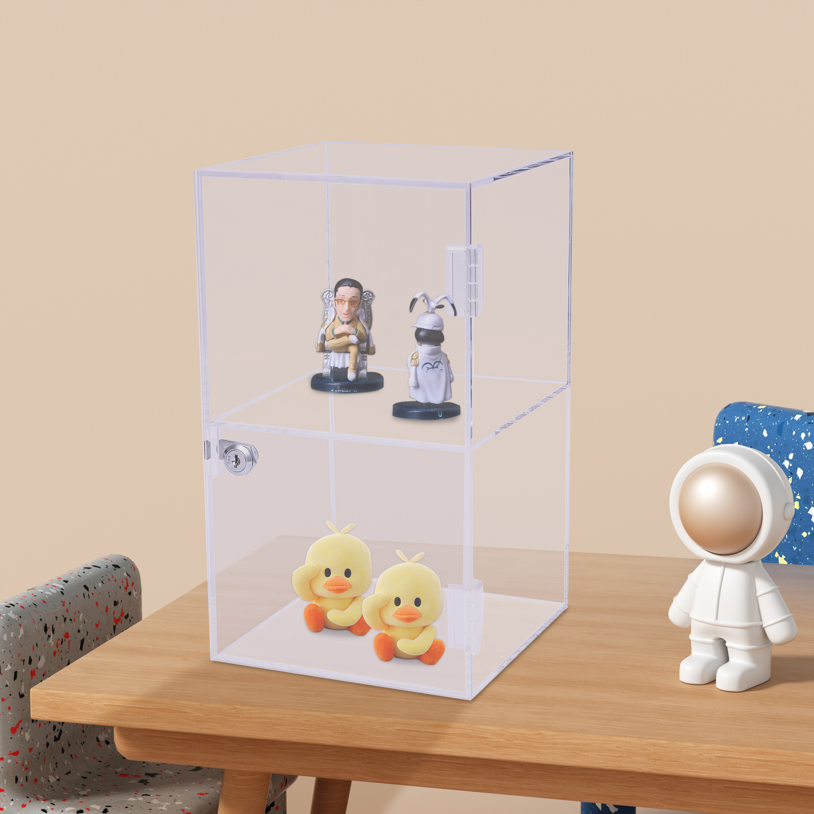 Transparent Acrylic 20x20x35cm - Display Case Acrylic avaliação e preço