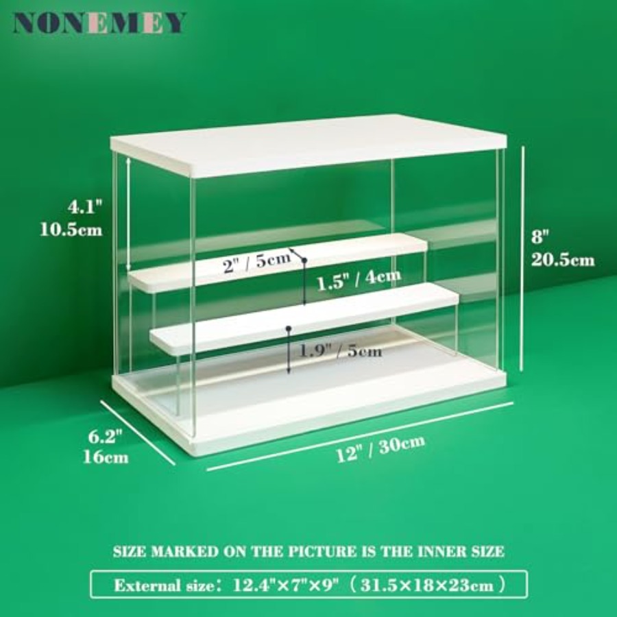 Clear Acrylic Display Case Sta - Display Case Acrylic avaliação e preço