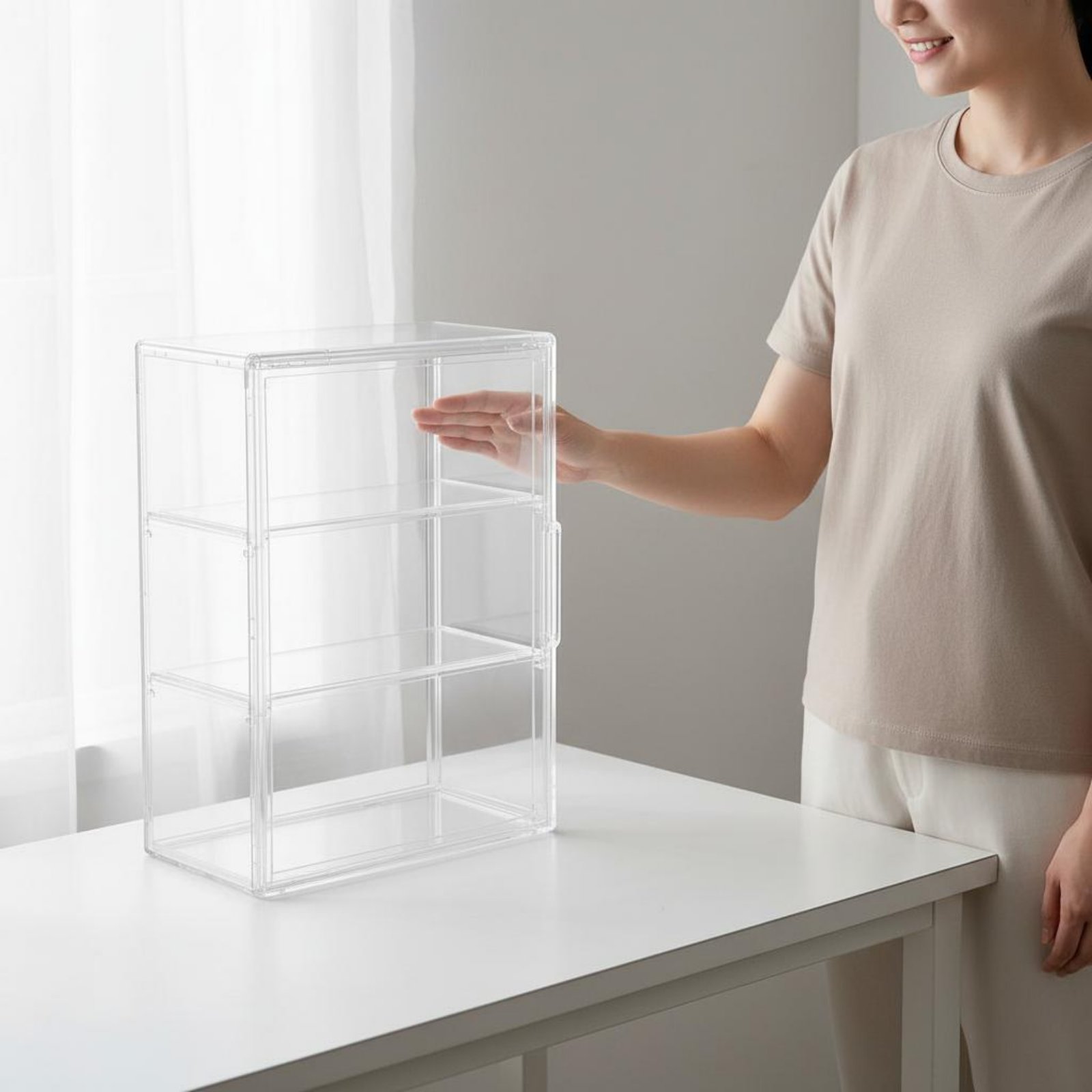 Acrylic Display Case Transpare - Display Case Acrylic avaliação e preço