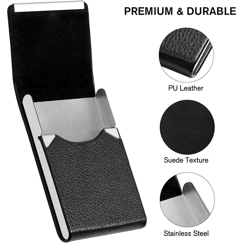 1 Pcs Business Card Holder Cas - Card Top Loader avaliação e preço