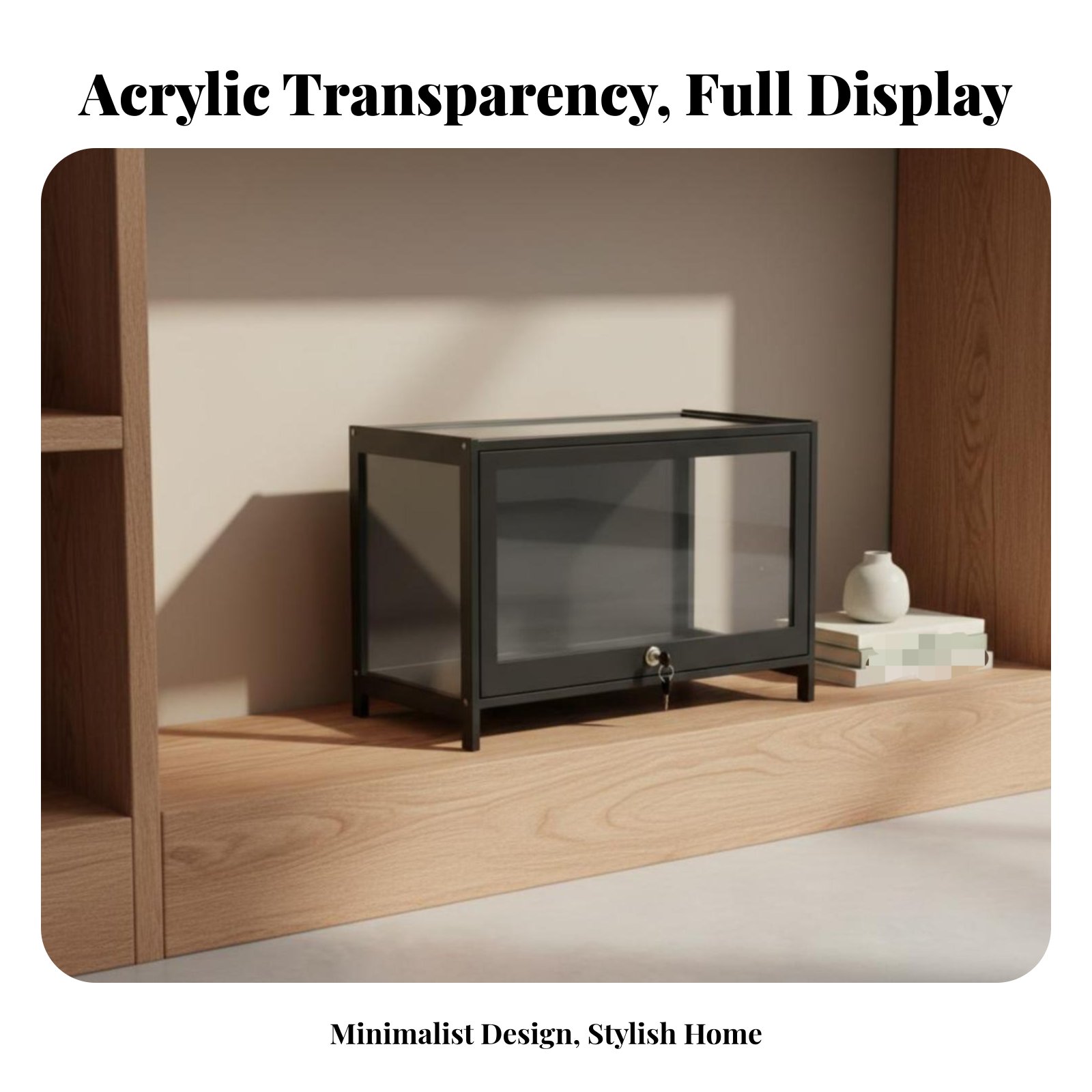 Figure Display Cabinet High Vi - Display Case Acrylic avaliação e preço