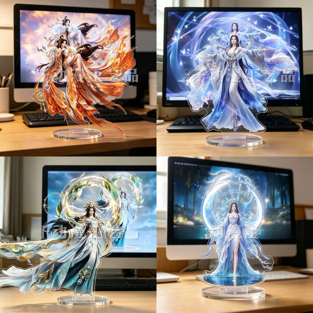 New Anime Wan Mei Shi Jie Acti - Action Figure Stand avaliação e preço