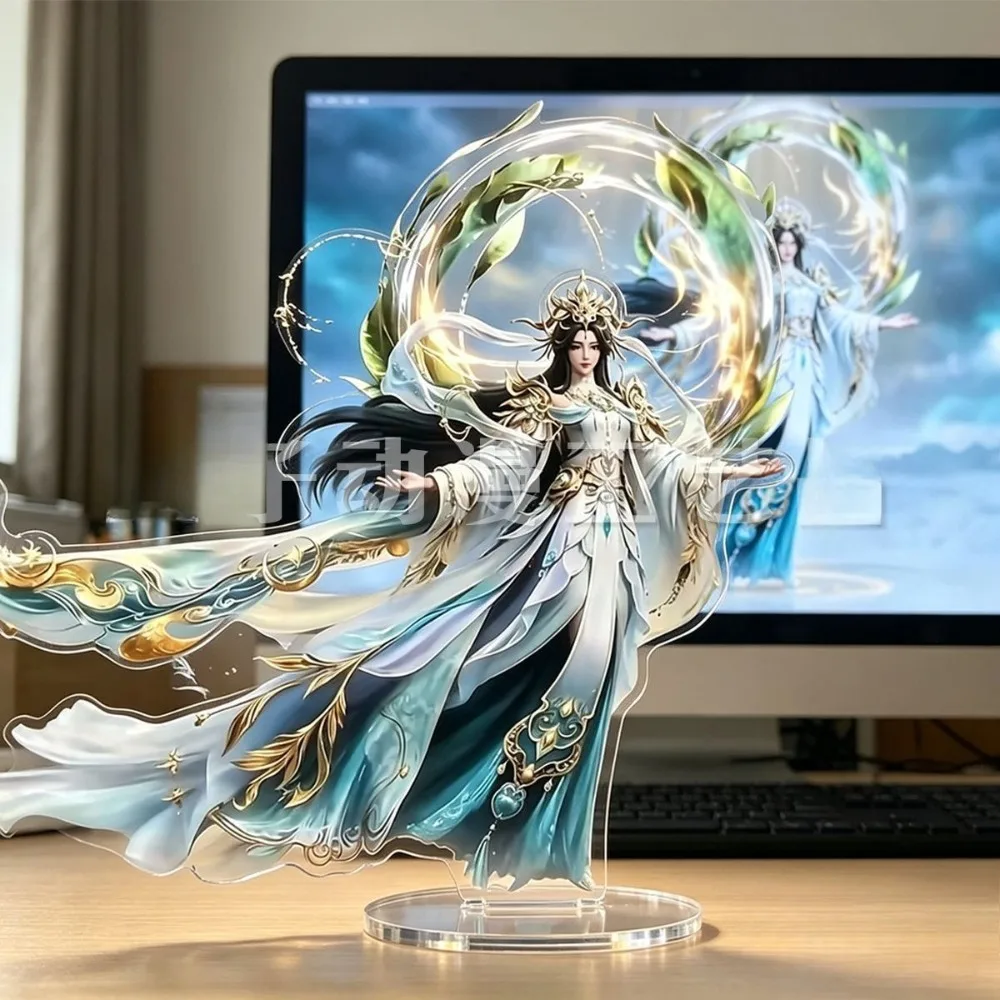 New Anime Wan Mei Shi Jie Acti - Action Figure Stand avaliação e preço